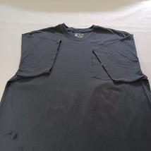 Carhartt K87 BLS NORTH BALDWIN UTILITIES Men Blue Cotton Short Sleeve T-Shirt XL image 15