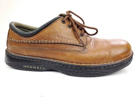 Merrell World Leader Brown/Black Lace Up Oxfords Men’s Size 10.5 Casual - £31.25 GBP