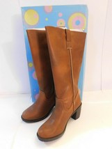 Soda Brown Tall Cowboy Boot Size 6 Brand New - £31.50 GBP