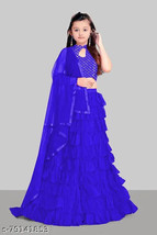 Designer Lehenga Choli Women Girl Dress Bridal Party Wear Rakhi Spl 06 - £19.43 GBP