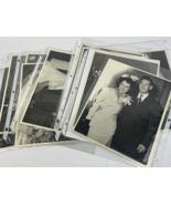 Vintage Large Photos Lot of 2 American Family Wedding Party 1960s Pictur... - $83.40 CAD
