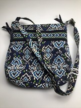 Vera Bradley Quilted Shoulder bag Multi Color Pockets blue pattern - $22.67