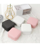 Single Layer Storage Box Ladies Travel Leather Jewelry - $187.02 MXN