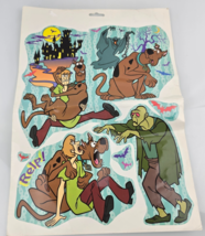 Scooby Doo Window Clings Vintage 1998 Halloween Preowned - $277.24 MXN
