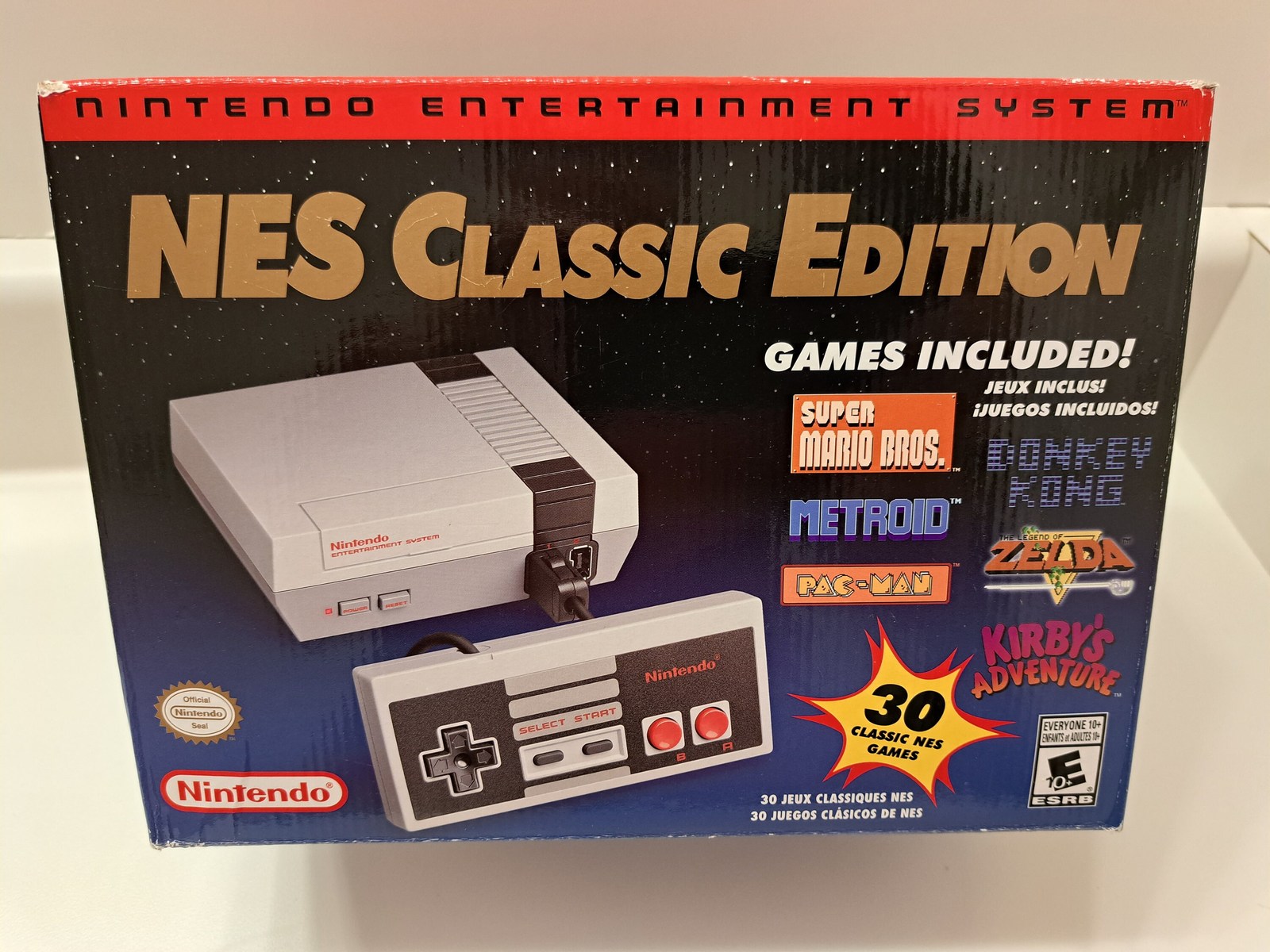 Primary image for Authentic Nintendo Classic Edition Console NES Mini Entertainment System 30 buil