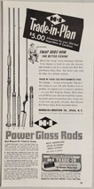 1955 Print Ad Horrocks-Ibbotson H-I Power Glass Fishing Rods Utica,New York - $17.08