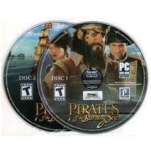Pirates of the Burning Sea (2PC-DVDs, 2007) Windows XP/Vista -NEW DVDs in SLEEVE - £3.91 GBP