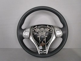 OEM 2013-2015 Nissan Altima Black Polyurethane Steering Wheel 48430-3TA1A - £91.00 GBP