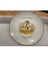 1973 Holly Hobbie 6.25&quot; Decorative Plate w/Hanging *Pre-Owned/Displayed*... - $17.99