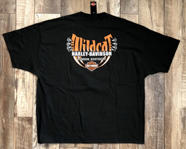 Harley-Davidson T-Shirt Black A State of Mind Wildcat London Kentucky - 4XL - £27.25 GBP
