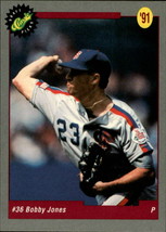 Bobby Jones Fresno State / Mets Pitcher 1991 Classic Draft Pick Card # 32 - £0.95 GBP