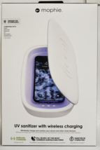 mophie - UV Sanitizer with Wireless Charging - White - $29.02