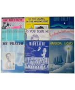 LOT Of 23 VTG 30s SHEET MUSIC BOOKLETS Bing Crosby Andrews Sisters Guy L... - £56.97 GBP