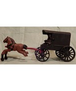 Amish Buggy and Horse two Pieces Cast Iron - $50.00