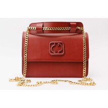 The Maneadero Dark Red Leather Handbag image 5