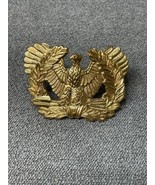 WW2 Army Warrant Officer Hat Screw On Cap Hat Badge Militaria Military K... - $930.96 MXN