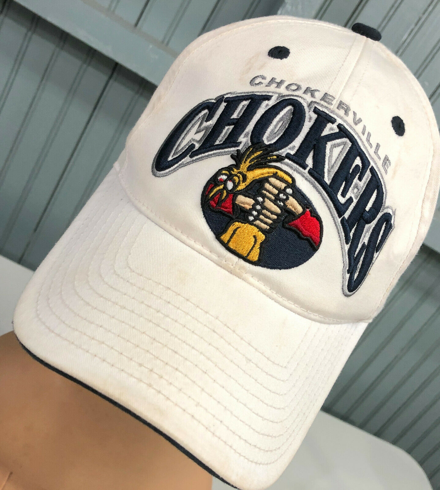 Chokerville Chokers Rare Top Of The World Chicken Adjustable Baseball Hat Cap  - $44.67