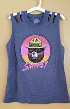 Eco Life Yarns Smokey The Bear Women&#39;s Tank Top Shirt Size XS NWT - £7.11 GBP