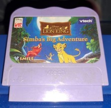 VTech VSmile Walt Disney&#39;s The Lion King Simba&#39;s Big Adventure Video Game - £6.04 GBP