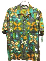 Men&#39;s Vintage Hawaiian 1960&#39;S Shirt SZ M/L  100% Cotton - £35.94 GBP