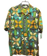 Men&#39;s Vintage Hawaiian 1960&#39;S Shirt SZ M/L  100% Cotton - £35.95 GBP