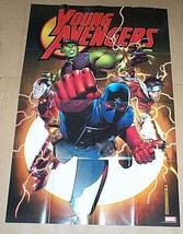 YOUNG AVENGERS POSTER:HULK/THOR/IRON MAN/CAPTAIN AMERICA - £31.85 GBP