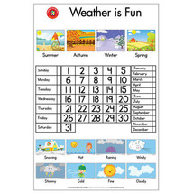 Learning Can Be Fun Poster (50x74cm) - Weather is Fun - £25.18 GBP
