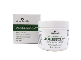 Ageless Clay Anti Wrinkle Cream Zion Health 2 oz Cream - £51.95 GBP