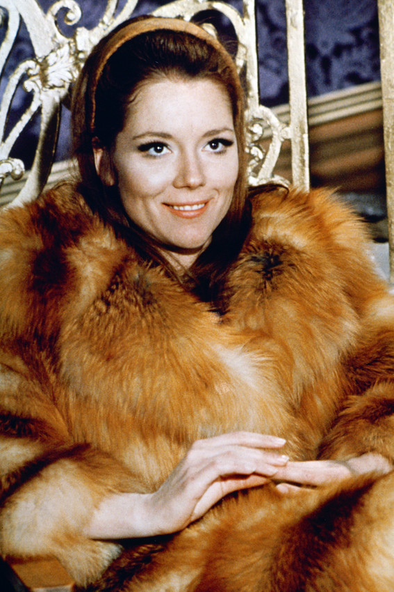 Diana Rigg 1960's in Fur Coat 18x24 Poster - $23.99