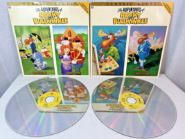 Lot of (2) THE ADVENTURES OF ROCKY AND BULLWINKLE (Double Features) LASE... - $14.85