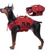Kuoser Dog Life Jacket Rescue Handle Spring Summer Pool, Reflective Dog ... - $52.99