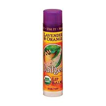 Badger Balm Organic Lavender Orange Lip Care Stick 4.2 g  - $30.00