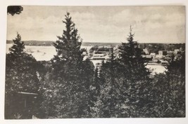 Boothbay Harbor Through the Pointed Firs Maine PC  Smiling Cow Posted 1936 - $10.00