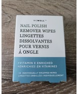 WeWell Nail Polish Remover Wipes. 10 individually Wrapped Wipes. - $13.40 CAD