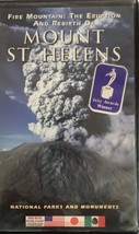 Fire Mountain:The Eruption &amp; Rebirth of Mount St. Helens,Volcano VHS-TESTED RARE - £27.65 GBP