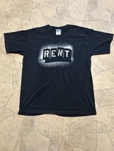 Vintage Y2K Rent Broadway Musical Mens Size Large L Script Movie Promo T... - €25,61 EUR