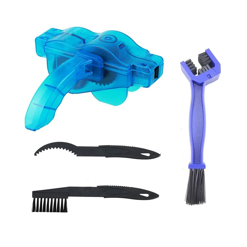 Bicycle Chain Cleaner Bike Chains Cycling Cleaning Kit String Brush ScWash Tools - £75.50 GBP