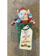Mouse Inside a Bag Christmas Ornament – &#39;Love is the Gift of Christmas - $189.87 MXN
