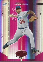 2004 Leaf Certified Materials Mirror Red Edwin Jackson 57 Dodgers 019/100 - £0.99 GBP