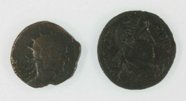 Ancient Roman Empire 2-Coin Set // Emperor Claudius II Gothicus &amp; Empero... - $915.15 MXN