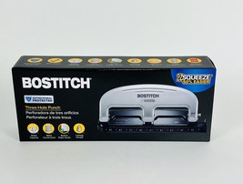 Bostitch 3 Hole Paper Punch  20-Sheet Capacity EZ Squeeze Locking Handle... - £18.43 GBP