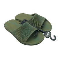 And1 Boys Mirage Sandals Slides Rubber Textured Green 13 - $12.59