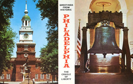 Vintage Postcard of Philadelphia, PA, circa 1954 - £6.34 GBP