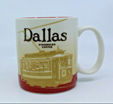 Starbucks Global Icon Series Dallas Texas USA Collector Coffee Mug Cup 16oz - £42.83 GBP