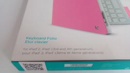 Logitech Keyboard Folio Case for iPad 2, 3rd &amp; 4th Gen - Functional Keyb... - $8.90