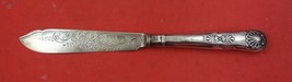 English Victorian Sterling Silver Fish Knife Sheffield 1897  9&quot; - £125.82 GBP