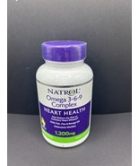 Natrol Omega 3-6-9 Complex  Heart Health 1200mg - 60 Softgels - Exp. 05/2024 - $15.87