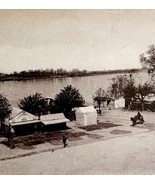 Bordeaux France Lormont Haronne River La Grande Place 1910s Postcard PCB... - $28.07 CAD