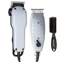 Andis Barber Combo 66325 Clipper &amp; T Outliner Trimmer with BeauWis Blade... - $147.01