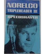 Vintage Norelco Tripleheader III Speedshaver Instruction Booklet 1970s - £3.13 GBP